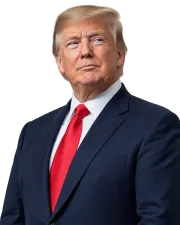 Portrait of Donald Trump