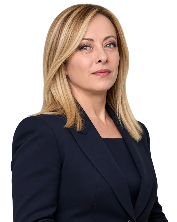 Portrait of Giorgia Meloni