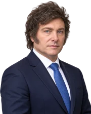 Portrait of Javier Milei