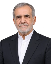 Portrait of Masoud Pezeshkian