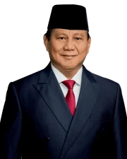 Portrait of Prabowo Subianto