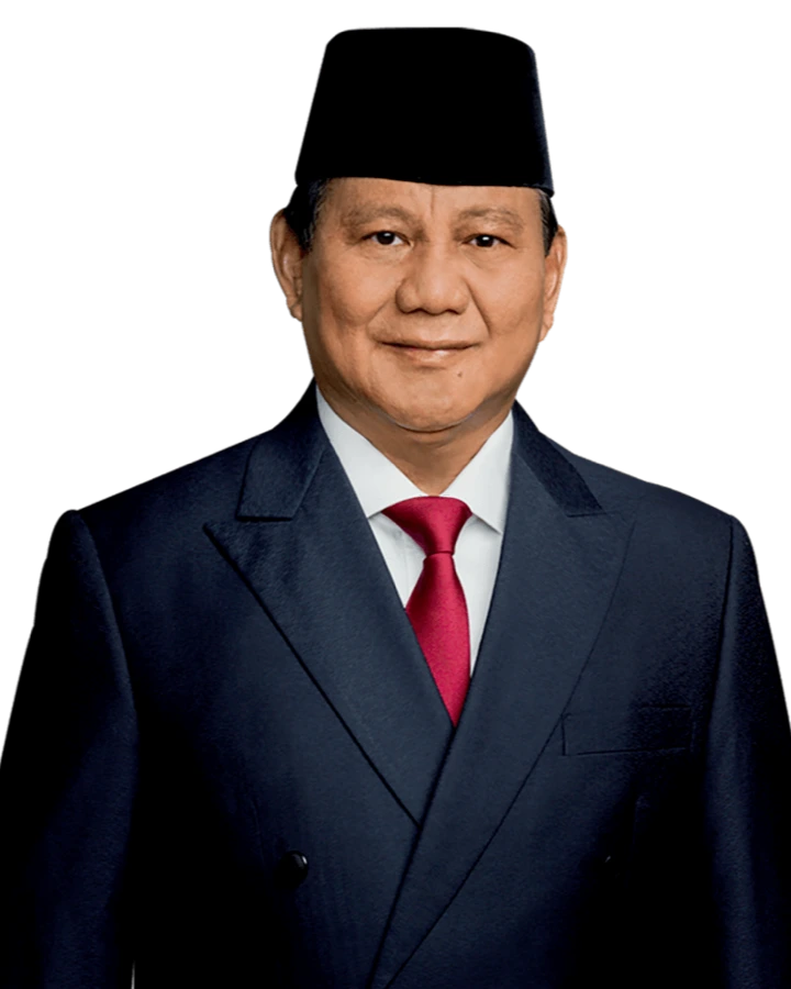 Portrait of Prabowo Subianto