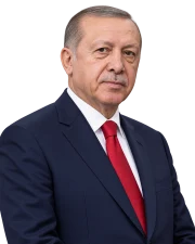Portrait of Recep Tayyip Erdoğan