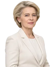Portrait of Ursula von der Leyen
